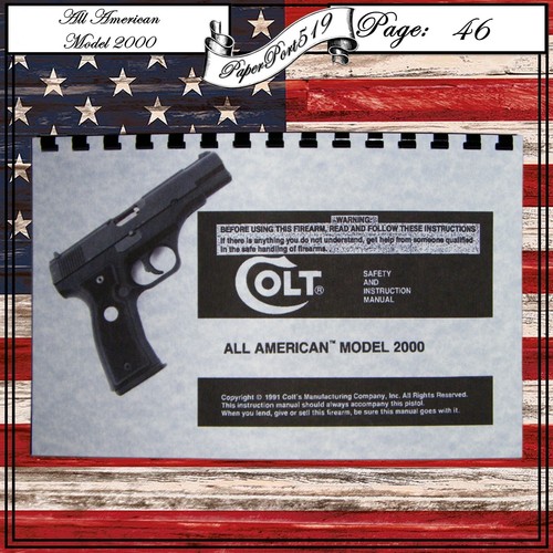 Colt all american model 2000 - all,