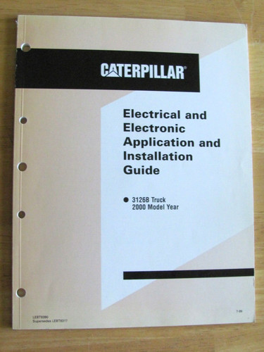 Caterpillar 3126b truck model - caterpillar,