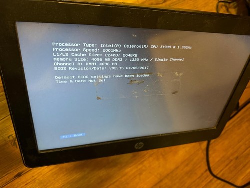 Rp2 retail system model - hp,